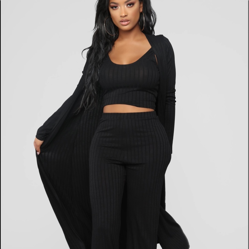 Black 3-Piece Set